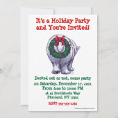 Beer kerst kaart (Achterkant)