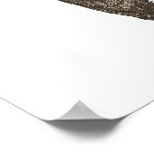 Beer kerst land poster (Hoek)