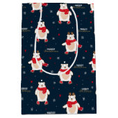 Beer kerst medium cadeauzakje (Voorkant)