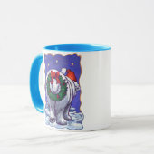 Beer kerst mok (Voorkant links)