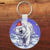 Beer kerst sleutelhanger (Voorkant)