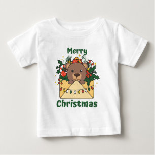 Beer kerstbrief winterdieren Beer