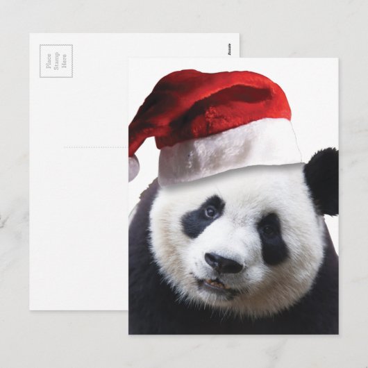 Beer Kerstmis Feestdagenkaart (Voorkant / Achterkant)