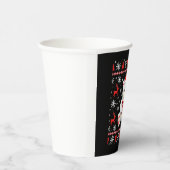 Beer Kerstmis Papieren Bekers (Rechts)