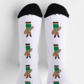 Beer Kerstmis rendierentransport Sokken (Top)