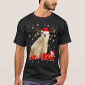 Beer kerstpolair Beer Santa Reindeer Polar T-shirt (Voorkant)