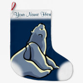 Beer kerststop Aangepast Beer stoppen Grote Kerstsok (Voorkant)