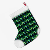 Beer kerststop Aangepast Beer stoppen Grote Kerstsok (Achterkant (Hangend))