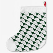 Beer kerststop Aangepaste polaire Beer stoppen Grote Kerstsok (Achterkant)