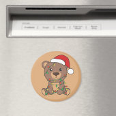 Beer Kerstwinter Beren Magnet (Insitu (Vaatwasser))
