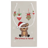 Beer Kerstwinterdieren Beer Kleine Gi Klein Cadeauzakje (Achterkant)