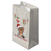 Beer Kerstwinterdieren Beer Kleine Gi Klein Cadeauzakje (Voorkant Gekanteld)