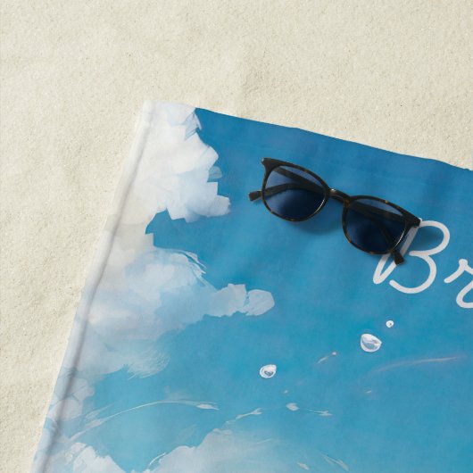 Beer Kinder handdoeken voor strand- en zwembadlief (In situ)