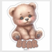 BEER - KINDERDAGVERBLIJF STICKER (Vel)