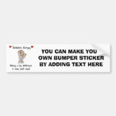 Beer Kinderverpleegsters T-shirts en cadeautjes Bumpersticker (Voorkant)