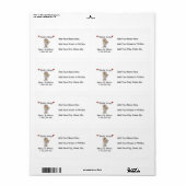 Beer Kinderverpleegsters T-shirts en cadeautjes Etiket (Full Sheet)