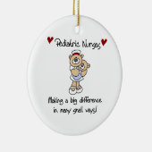 Beer Kinderverpleegsters T-shirts en cadeautjes Keramisch Ornament (Rechts)