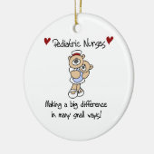 Beer Kinderverpleegsters T-shirts en cadeautjes Keramisch Ornament (Links)