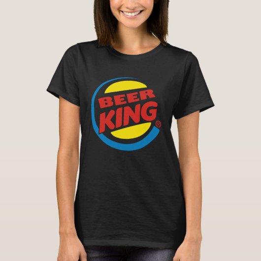 BEER KING Cervesa Ale T-shirt (Voorkant)