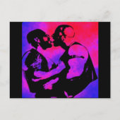 Beer Kiss Briefkaart (Voorkant)