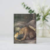 Beer Kiss Briefkaart (Staand voorkant)