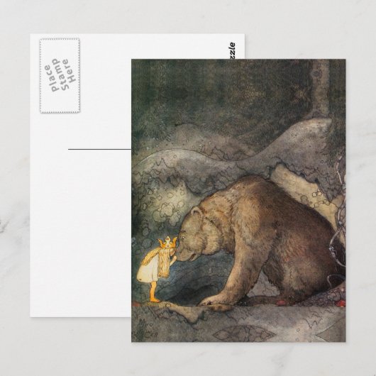 Beer Kiss Briefkaart (Voorkant / Achterkant)