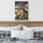 Beer Kiss Canvas Afdruk (Insitu (Slaapkamer))