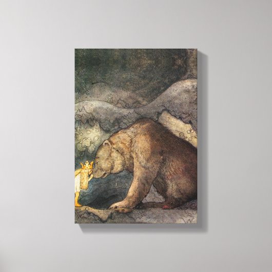 Beer Kiss Canvas Afdruk (Voorkant)