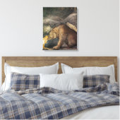 Beer Kiss Canvas Afdruk (Insitu (Slaapkamer))