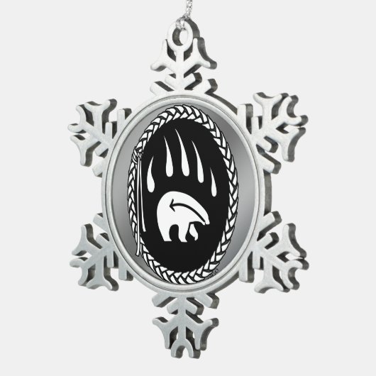 Beer Klaw Ornament Holiday Tribal Beer Decoraties (Rechts)