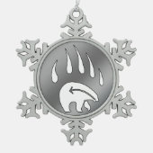 Beer Klaw Ornament Holiday Tribal Beer Decoraties (Voorkant)