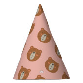 Beer kleurrijk pet feesthoedjes (Rechts)