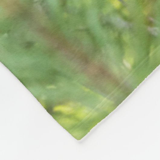 Beer klimboom fleece deken (Hoek)