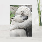 Beer knuffels vriendschap kaart (Voorkant)