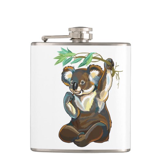 beer koala heupfles (Voorkant)