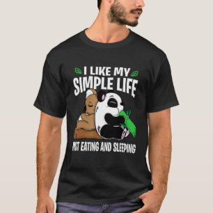 Beer Koala Lazy Slapende Eatende Couch T-shirt