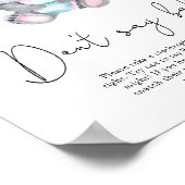 Beer Koala Zeg geen baby Poster (Hoek)