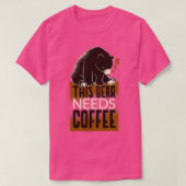 BEER KOFFIE T-SHIRT (Design voorkant)