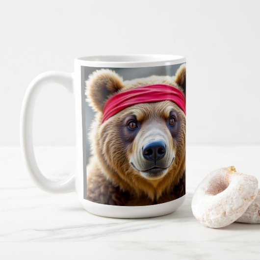 Beer Koffiemok (Met donut)