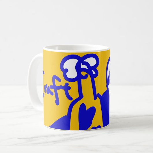 beer koffiemok (Voorkant links)