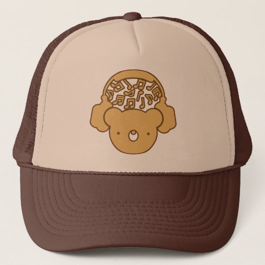 Beer_koptelefoon Trucker Pet (Voorkant)