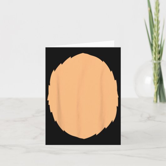 Beer kostuum Halloween Animal Kaart (Voorkant)