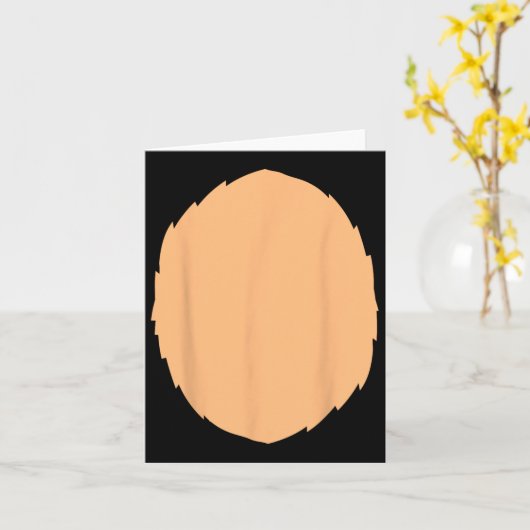 Beer kostuum Halloween Animal Kaart (Gele Bloem)