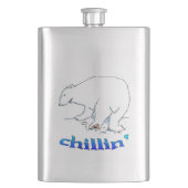 Beer Koude roestvrijstalen kolf Flacon (Voorkant)