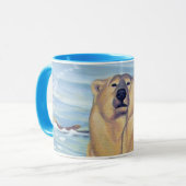 Beer Kunst Koffie Mok Wildlife Art Beer Cup (Voorkant links)