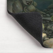 Beer Kunst Mousepad Vist het Schilderen Decor Muismat (Hoek)