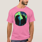 Beer Kunst Shirten Noorderlicht Mannen Beer Shirt (Voorkant)