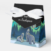 Beer Kunstcadeau Personaliseer Polar Beer Gift Box Bedankdoosjes (Voorkant Zijde)