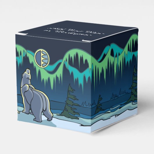 Beer Kunstcadeau Personaliseer Polar Beer Gift Box Bedankdoosjes (Voorkant Zijde)