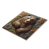 Beer - Kunsten en ambachten Keramische Tegel Tegeltje (Zijkant)